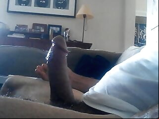 Dad secretly jerks off big cock daddy handjob